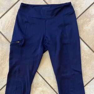 Patagonia Navy Polartec Fleece Leggings – Women’s XS